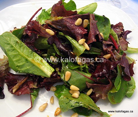 mesclun salad recipe