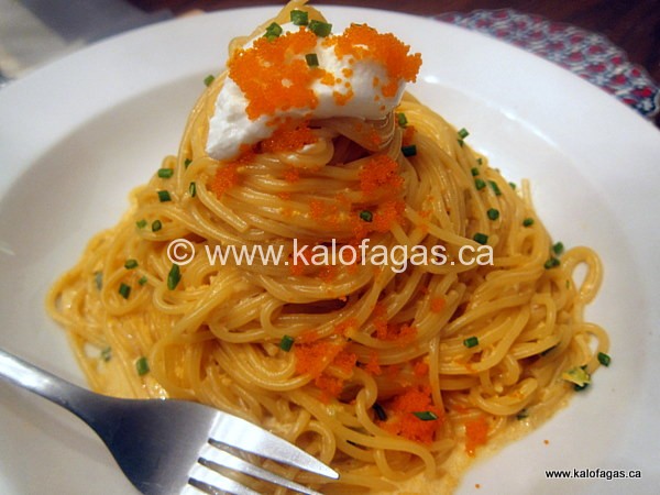 Tarama Spaghetti / Μακαρόνια με Ταραμά (Pasta with Greek Fish Roe) – The  Glutton Life