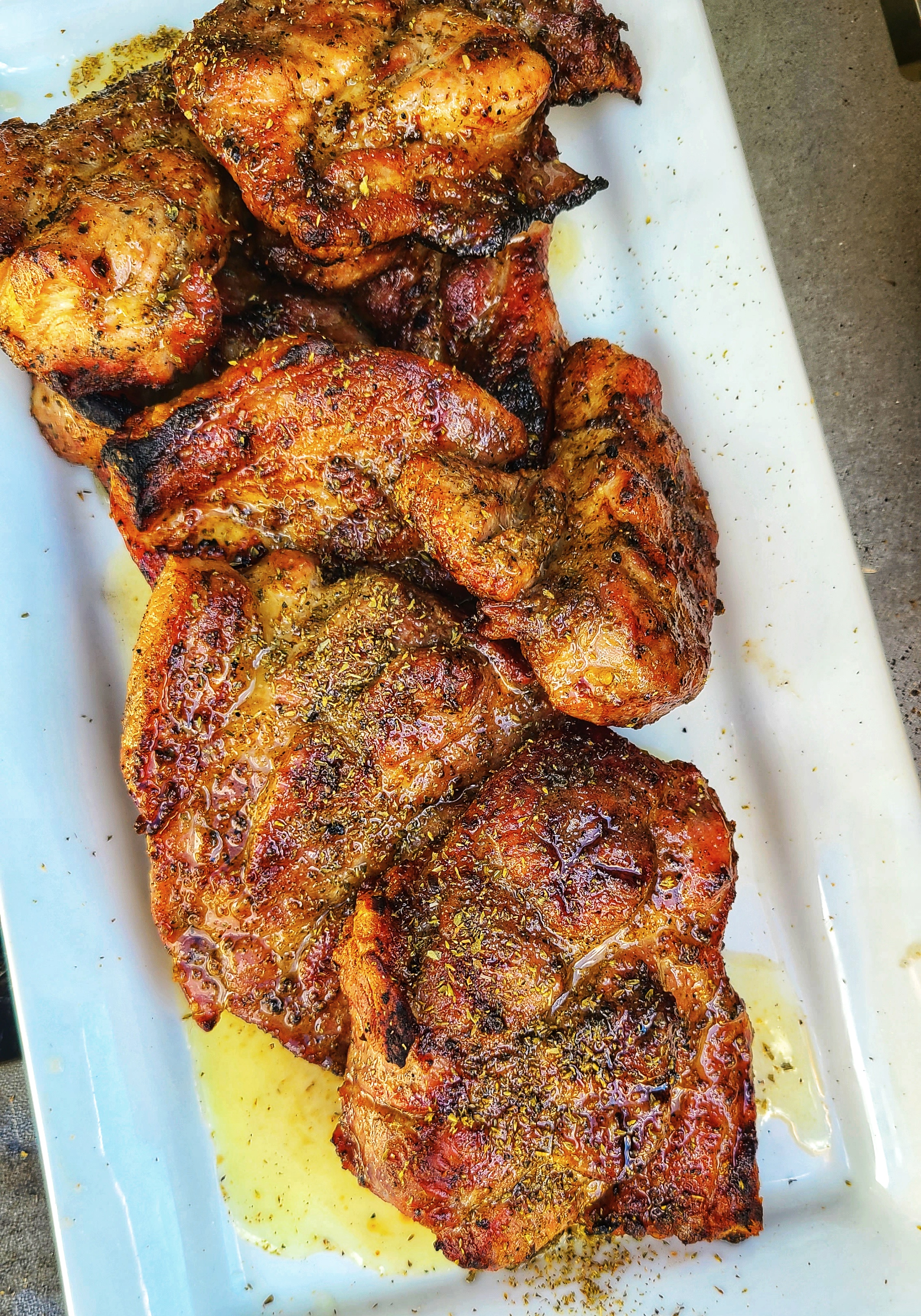 Classic Greek Pork Chops